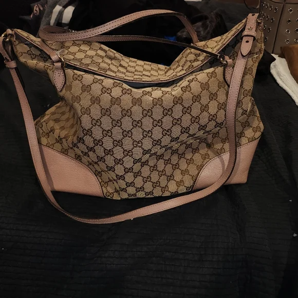 Gucci Bree Tote Beige Canvas - Picture 2 of 10